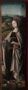 Peinture de Catherine d'Alexandrie